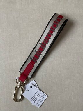 Lululemon Never Lost Keychain *Word Mark*